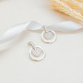 Timeless Pure 925 Silver Hoop Earrings with Anti-Tarnish Finish