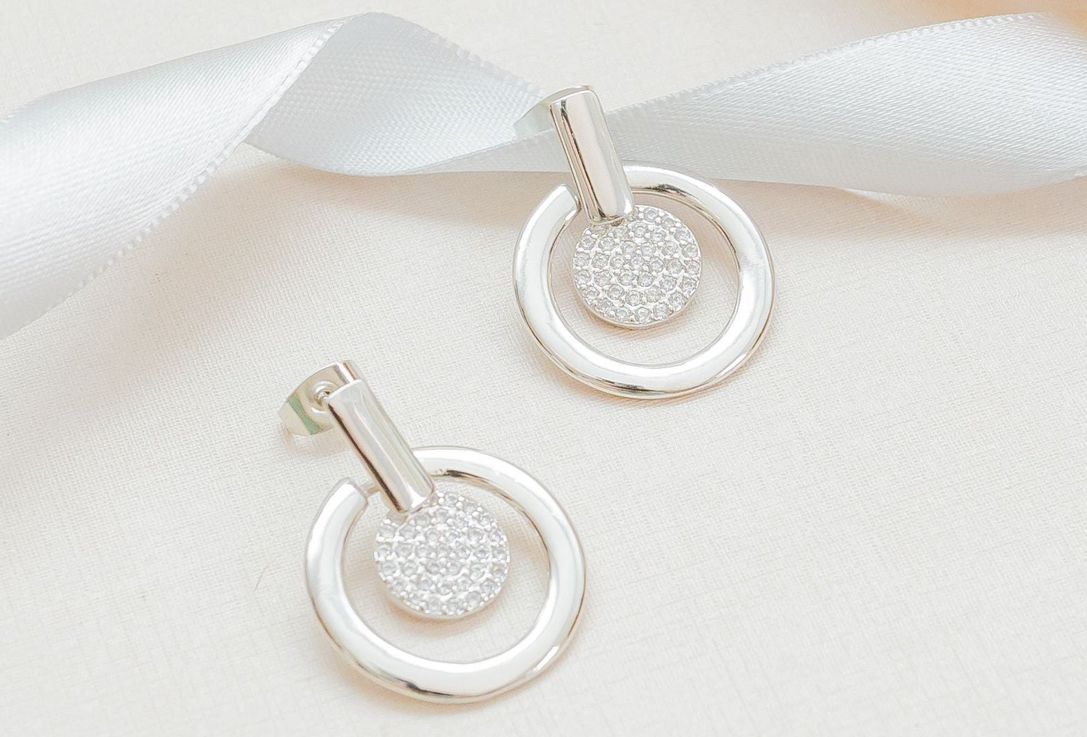Timeless Pure 925 Silver Hoop Earrings with Anti-Tarnish Finish